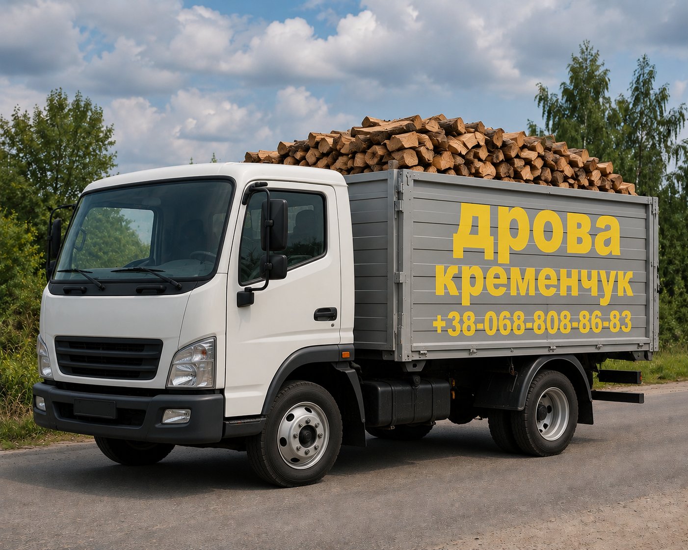 Дрова твердых пород в Кременчуге купить с доставкой