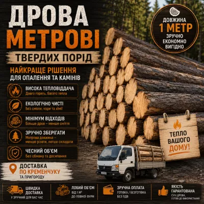 Дрова метрівка
